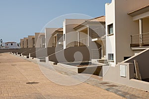 Empty new houses in Fuerteventura