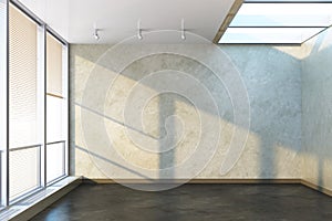 Empty new office room