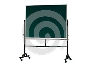 Empty Notice Board for Information Note Isolated on white Background