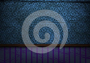 Empty old grungy room