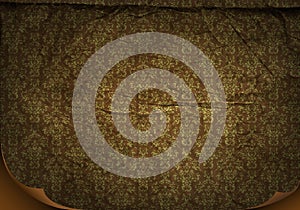 Empty old grungy room