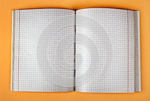 Opened Notepad closeup