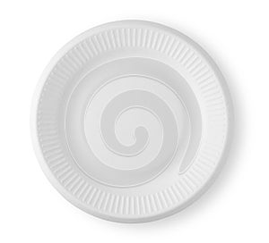 empty paper plate