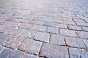 Empty paving stones background