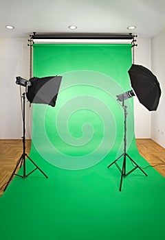 Empty Photo Studio