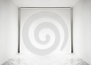 Empty Photo Studio White Space Indoor Background