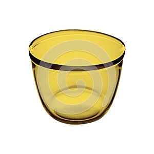 Empty piala isolated on white