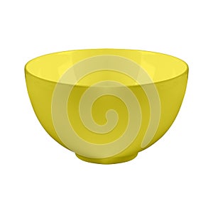 Empty pialat isolated on white