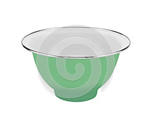 Empty pialat isolated on white