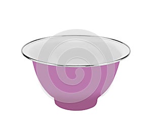 Empty pialat isolated on white