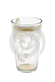 Empty pint glass