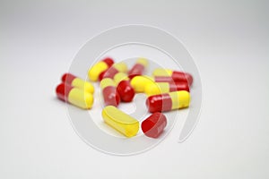 Empty placebo pills