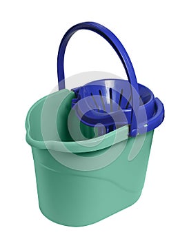 empty plastic bucket