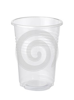 empty plastic cup