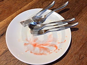 Empty Plates Are A Perfect Accolade