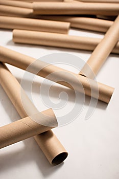 Empty plotter rolls