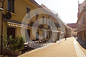Streets In Maribor, Slovenia during Covid Pandemy