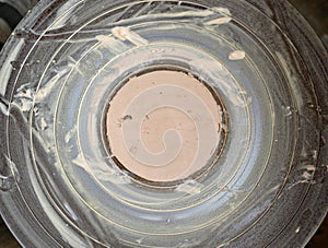 Empty potter`s wheel