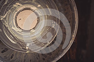 Empty potter`s wheel