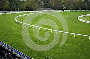 Empty Racecourse