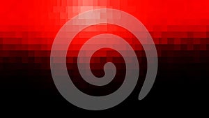 Empty Red Studio Room Background with Spotlight Gradient for Product