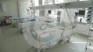 Empty resuscitation ward