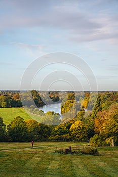 Empty Richmond Hill - Viewing Point on early morning