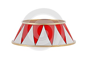 Empty Ringmasters Podium, Circus Stage. 3d Rendering