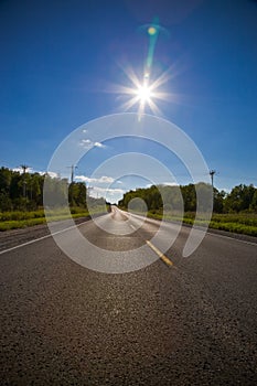 Empty road