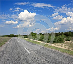 Empty road