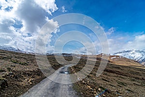 Empty Road - Langza Village, Spiti Valley, Himachal Pradesh