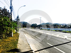 Empty Road, RJ-102, Estrada de BÃºzios (colorfull)