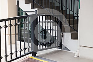 Empty Room With Concrete Steps