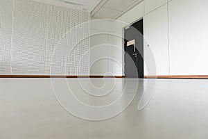 Empty room modern interior