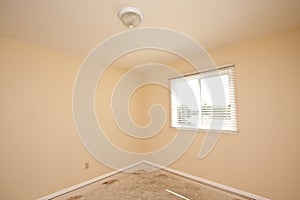 Empty room with window