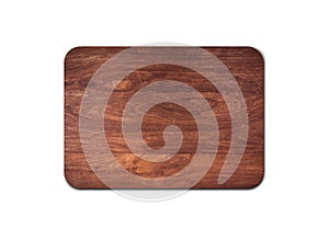 Empty rustic wood board texture isolated on white background with copy space for design or work. clipping path