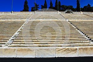 Empty seats of Panathenaic stadium