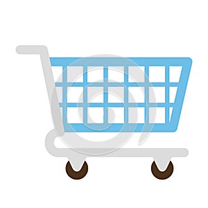 Empty Shopping Cart Simple Modern Icon