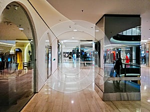 Empty Shopping Mall During Coronavirus Shutdown, Sydney, Australia