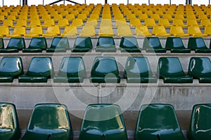 Empty Stadium Seats