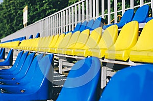 Empty Stadium Seats