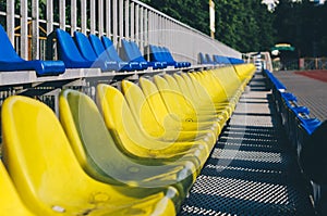 Empty Stadium Seats