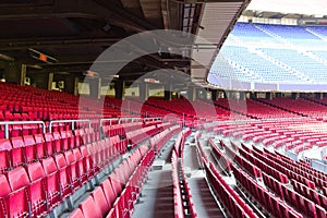 Empty Stadium Tribunes