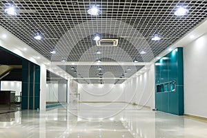 empty store in modern commercial building