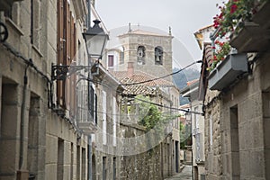 Empty Street; Allariz; Orense; Galicia