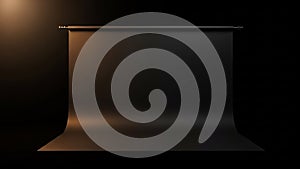 Empty Studio Backdrop with Dramatic Lighting background