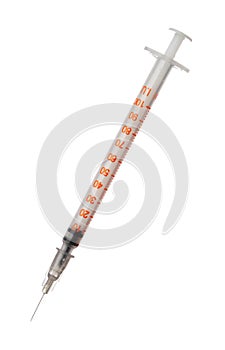 Empty syringe