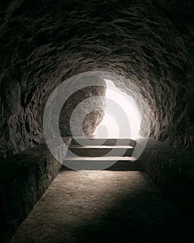 Empty Tomb Background