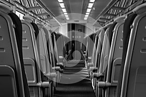 Empty Train Carriage