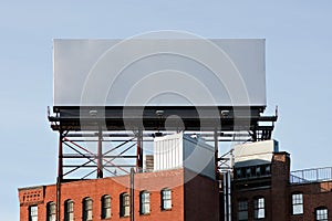 Empty Urban Billboard